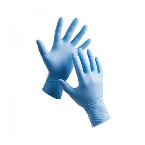 СФ Софт Перчатки смотровые нитриловые нестерильные неопудренные синие размер 8-9 (L) №100